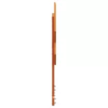 viaszbarna tömör fenyőfa fejtámla 100 cm