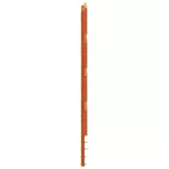 viaszbarna tömör fenyőfa fejtámla 120 cm