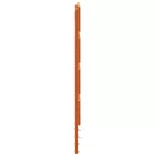 viaszbarna tömör fenyőfa fejtámla 150 cm