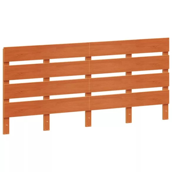 viaszbarna tömör fenyőfa fejtámla 180 cm