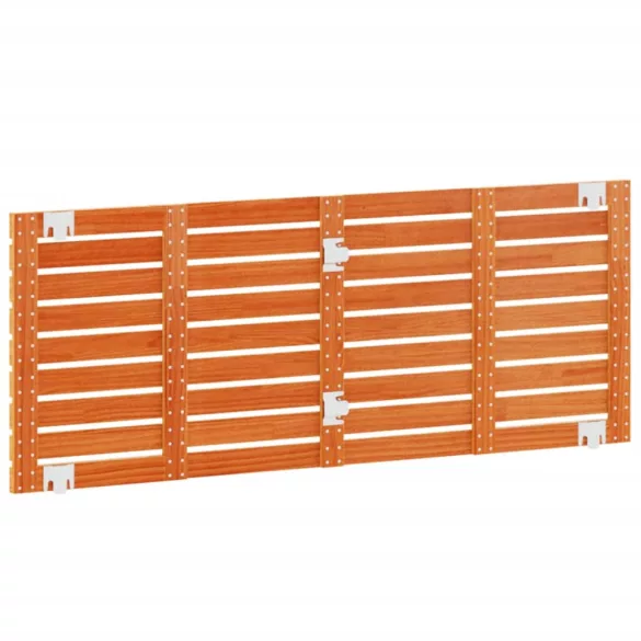 tömör fenyőfa fali fejtámla 166x3x63 cm