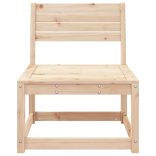 tömör fenyőfa kerti kanapé