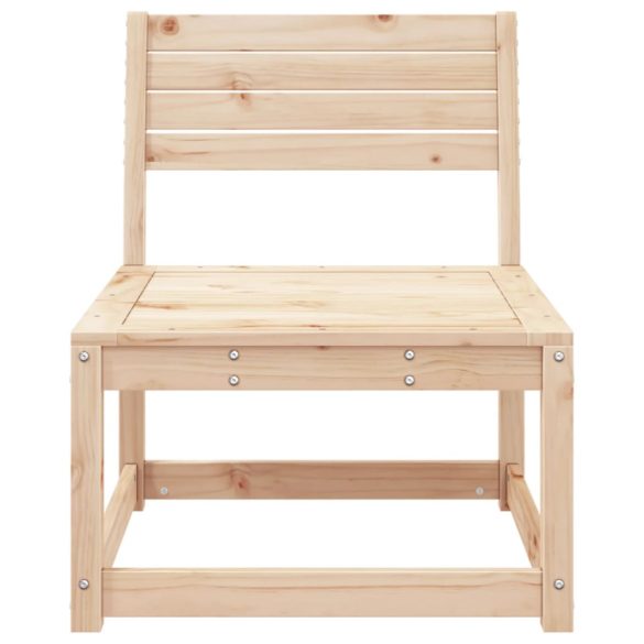 tömör fenyőfa kerti kanapé