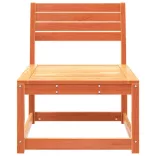 viaszbarna tömör fenyőfa kerti kanapé