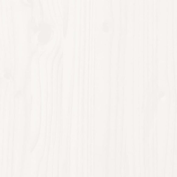 fehér tömör fenyőfa kerti lábzsámoly