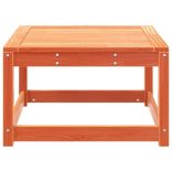 viaszbarna tömör fenyőfa kerti lábtartó