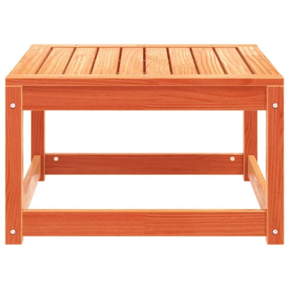 viaszbarna tömör fenyőfa kerti lábtartó