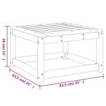 tömör duglászfenyő kerti lábzsámoly