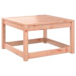 tömör duglászfenyő kerti lábzsámoly párnával