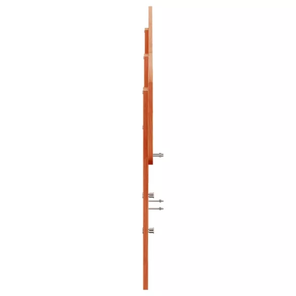 viaszbarna tömör fenyőfa fejtámla 200 cm