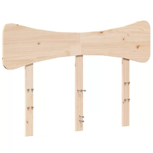 tömör fenyőfa fejtámla 135 cm