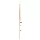 tömör fenyőfa fejtámla 135 cm