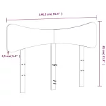 tömör fenyőfa fejtámla 135 cm