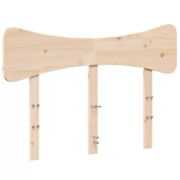 tömör fenyőfa fejtámla 120 cm