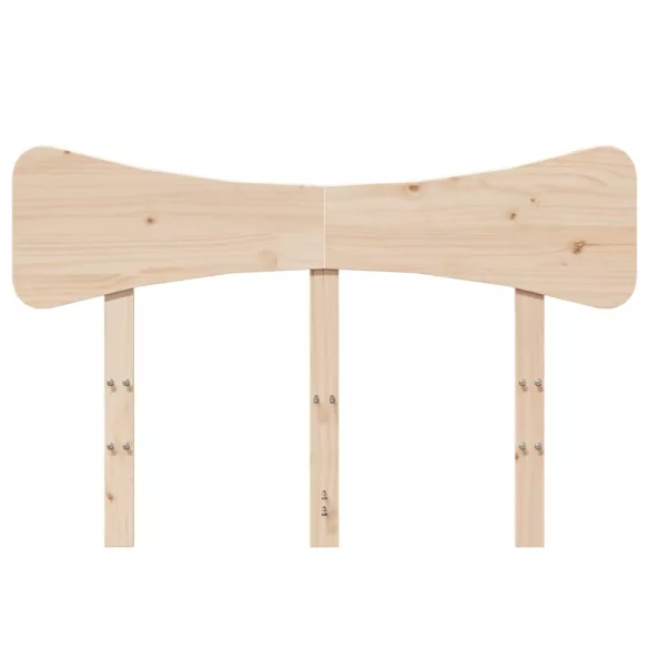 tömör fenyőfa fejtámla 120 cm