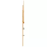 tömör fenyőfa fejtámla 90 cm