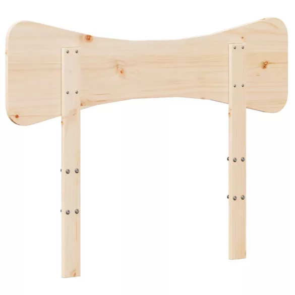 tömör fenyőfa fejtámla 90 cm