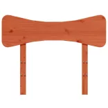 viaszbarna tömör fenyőfa fejtámla 90 cm