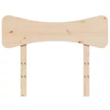 tömör fenyőfa fejtámla 75 cm