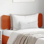 viaszbarna tömör fenyőfa fejtámla 75 cm