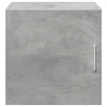 betonszürke szerelt fa faliszekrény 40 x 42,5 x 40 cm