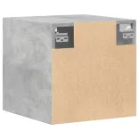 betonszürke szerelt fa faliszekrény 40 x 42,5 x 40 cm