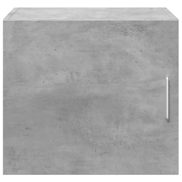 betonszürke szerelt fa faliszekrény 45 x 42,5 x 40 cm