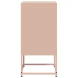 rózsaszín acél éjjeliszekrény 36 x 39 x 78 cm