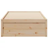 tömör fenyőfa ágy matrac nélkül 75 x 190 cm