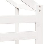 fehér tömör fenyőfa gyerekágytető 188 x 82 x 113 cm