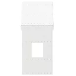 fehér tömör fenyőfa gyerekágytető 60 x 99 x 139,5 cm
