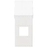 fehér tömör fenyőfa gyerekágytető 55 x 84 x 132 cm