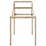 tömör fenyőfa gyerekágytető 213 x 95,5 x 144,5 cm