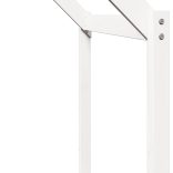 fehér tömör fenyőfa gyerekágytető 213 x 95,5 x 144,5 cm