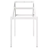 fehér tömör fenyőfa gyerekágytető 203 x 95,5 x 142 cm