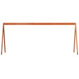 viaszbarna tömör fenyőfa gyerekágytető 209 x 95,5 x 88 cm