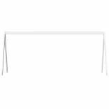 fehér tömör fenyőfa gyerekágytető 199 x 95,5 x 88 cm