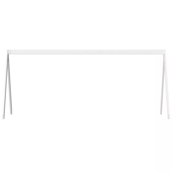 fehér tömör fenyőfa gyerekágytető 199 x 80,5 x 88 cm