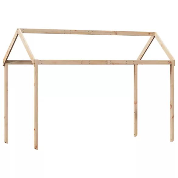 tömör fenyőfa gyerekágytető 207 x 95,5 x 159 cm