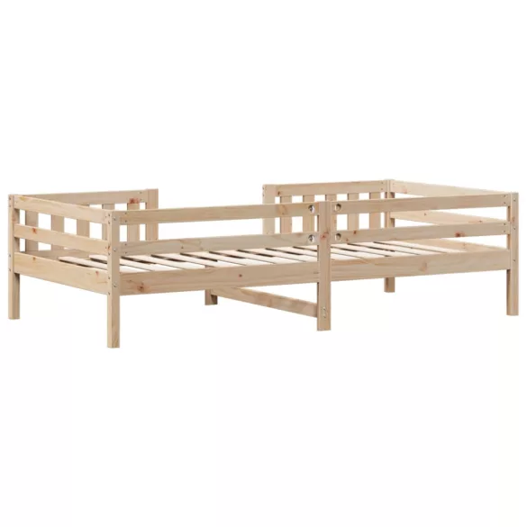 tömör fenyőfa ágy matrac nélkül 100 x 200 cm
