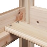 tömör fenyő ágykeret matrac nélkül 80 x 200 cm