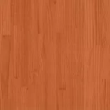 viaszbarna tömör fenyőfa gyerekágy tetővel 90 x 190 cm