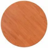 viaszbarna tömör fenyőfa kerek asztallap Ø80 x 2,5 cm
