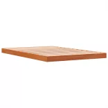 viaszbarna tömör fenyőfa ágykeret 120 x 190 cm