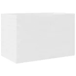 fehér tömör fenyő virágláda 70x40x45,5 cm