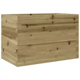 impregnált fenyőfa kerti virágláda 70 x 70 x 45,5 cm
