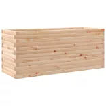 tömör fenyő kerti virágláda 110 x 40 x 45,5 cm