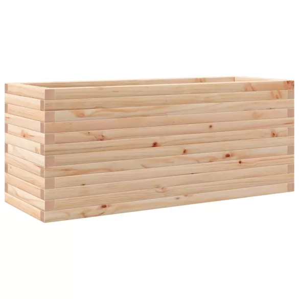 tömör fenyő kerti virágláda 110 x 40 x 45,5 cm