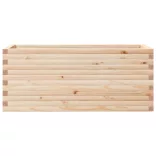 tömör fenyő kerti virágláda 110 x 40 x 45,5 cm