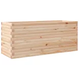 tömör fenyő kerti virágláda 110 x 40 x 45,5 cm